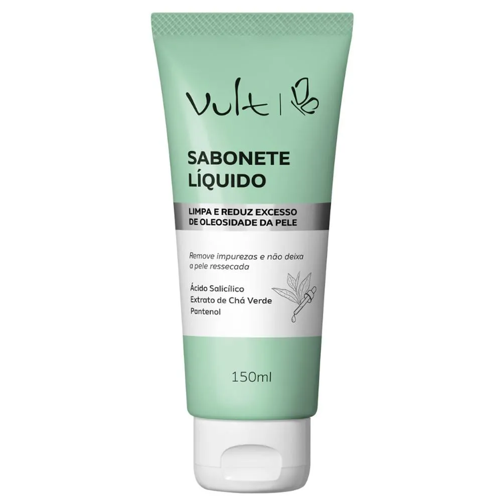 Produto de skincare 1: sabonete líquido