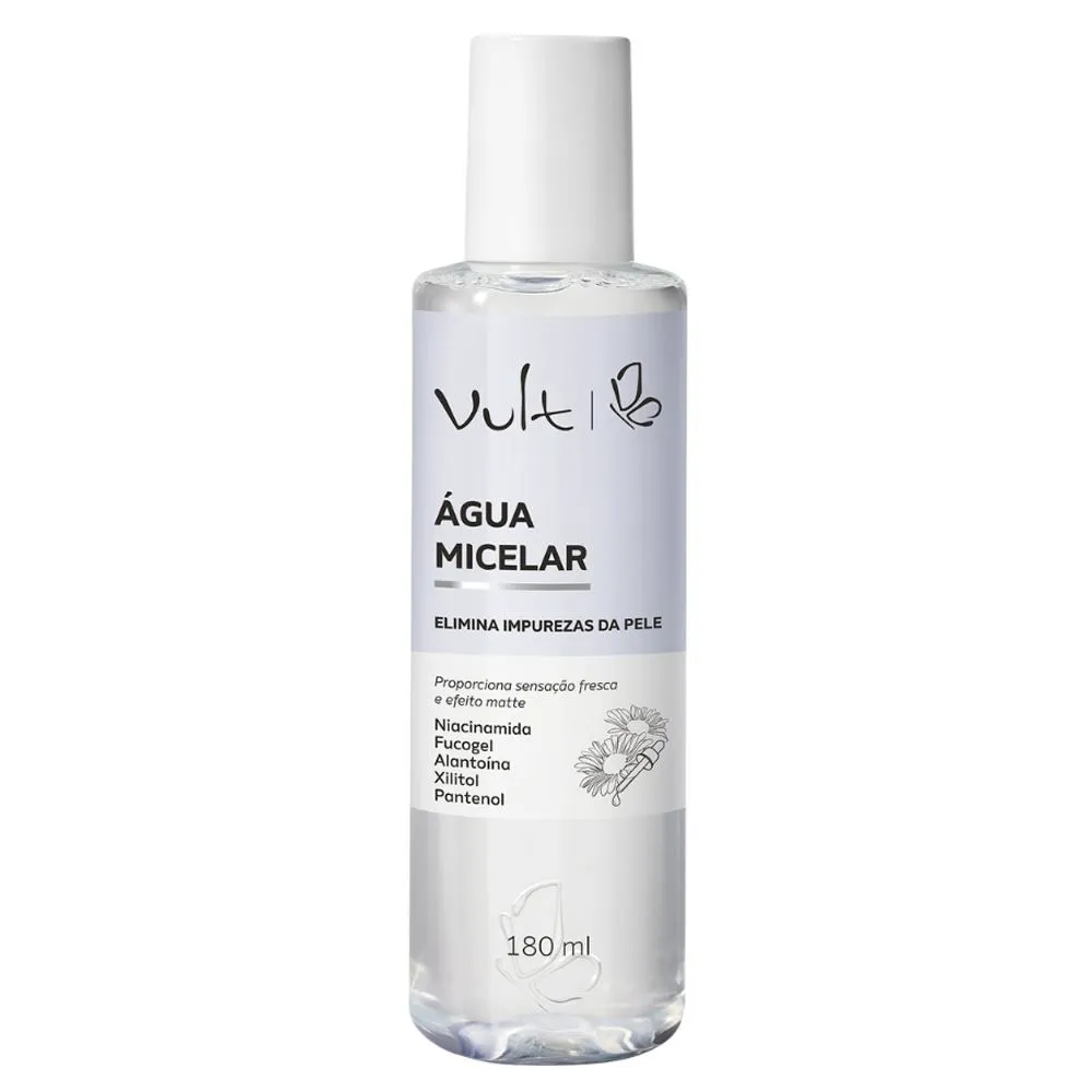 Produto para skincare número 2: água micelar
