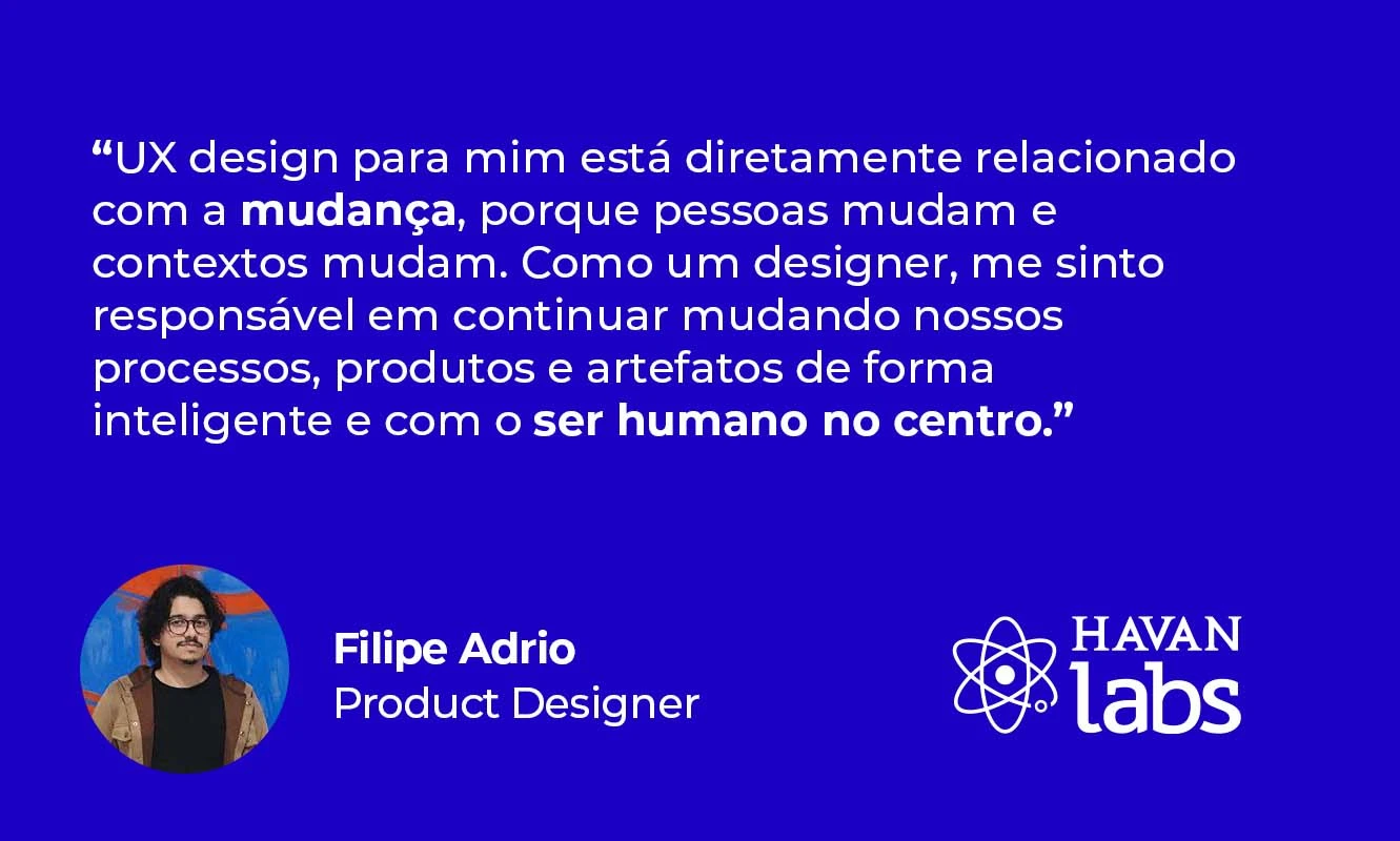 Profissões de tecnologia Havan Labs Product Designer