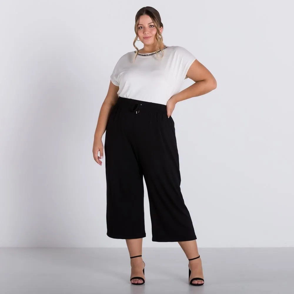 Calça Pantacourt Patrícia Foster Moda Havan