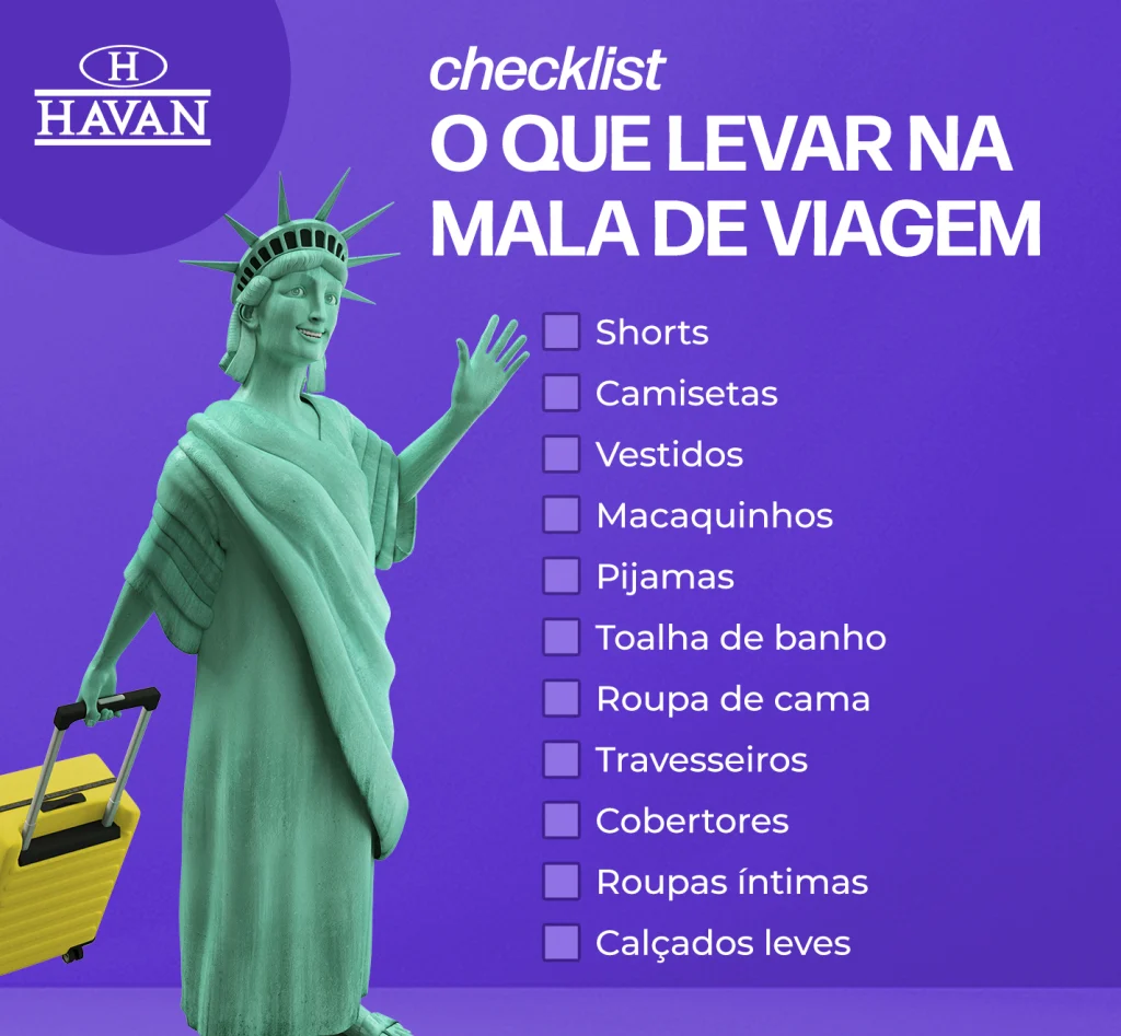 O que levar para praia na mala de viagem Blog Havan